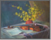 Stillleben-Geige, 1949,  l/Holz,  52x68 cm (Privatbesitz)