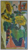 Sonnenblumen, 1962,  l/Holz,  100x56 cm (C-62-11)