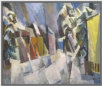 Strae im Winter, 1966,  l/Holz,  71x84 cm (C-66-04)