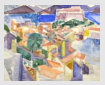 Landschaft, 1965,  Aquarell,  50x62 cm (A-65-01)