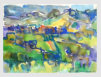 Landschaft, 1970,  Aquarell,  30x40 cm (A-70-15)