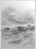 Landschaft, Bleistift,  1983,  57x41 cm (Z-83-12)