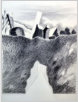Landschaft, Bleistift,  1975,  57x42 cm (Z-75-13)
